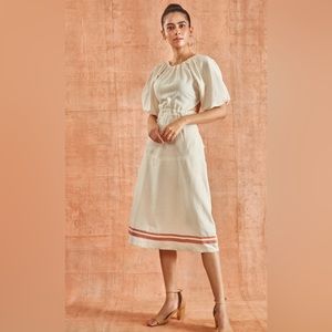 Arcade collection midi dress 🤎